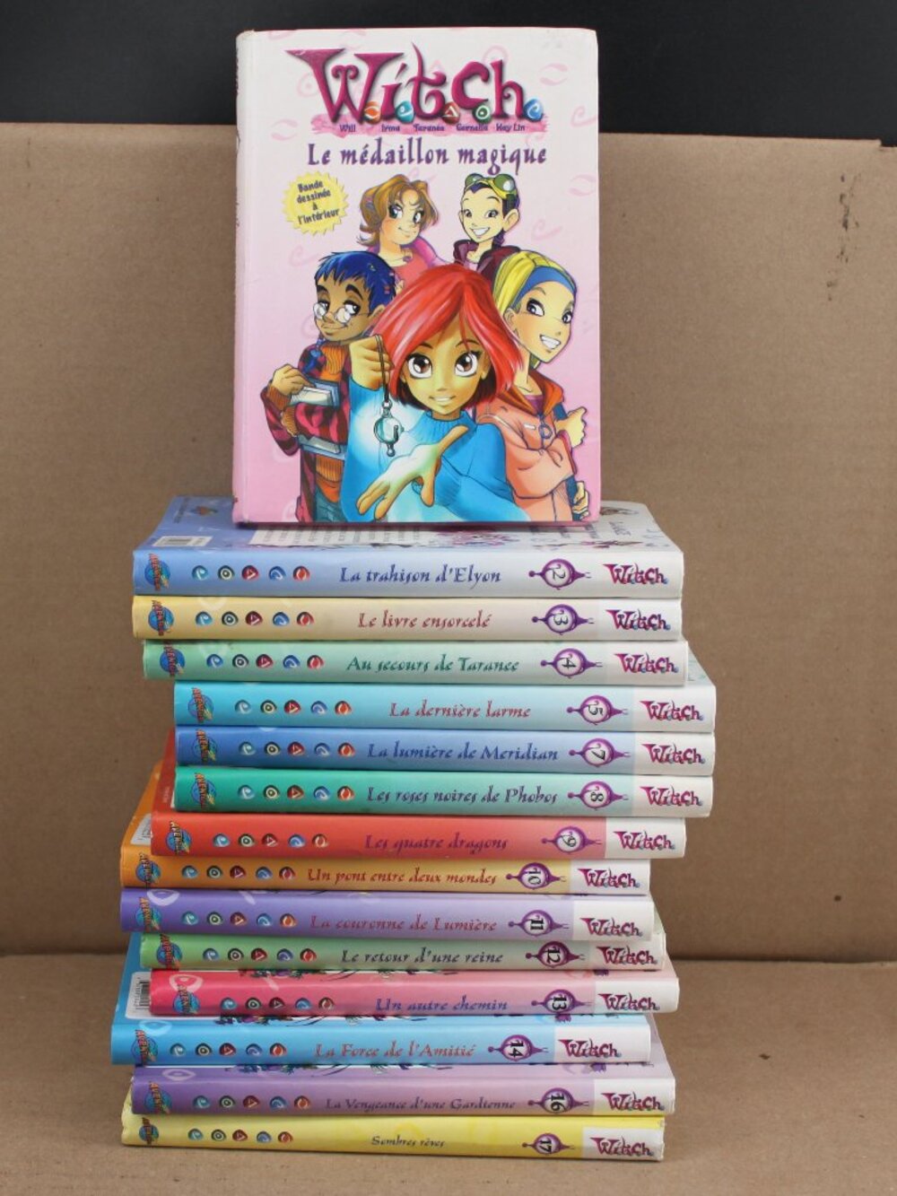 Lot 15 Livres Elizabeth Lenhard - Witch Children Enfants French
